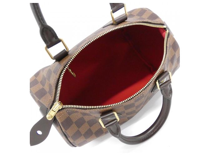 Borsa Boston Louis Vuitton Damier Speedy Damier ebene - vista 6