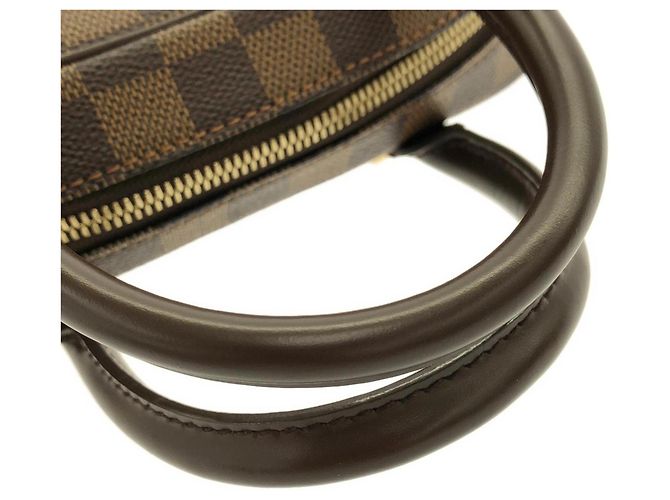 Sac à main Louis Vuitton Damier Salia Mini Damier ebène - vue 7