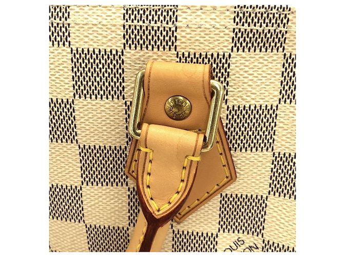 Bolso Boston Louis Vuitton Damier Azur Speedy Azul - vista 4