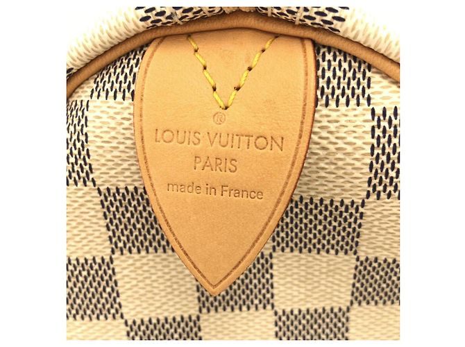 Bolso Boston Louis Vuitton Damier Azur Speedy Azul - vista 5