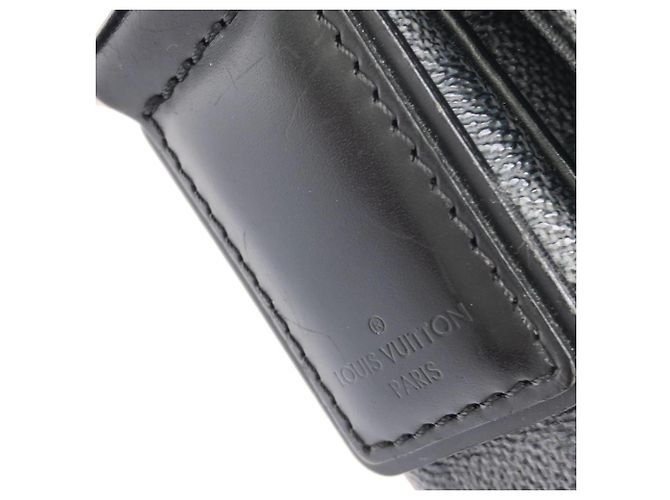 Borsa a tracolla Louis Vuitton Damier Graphite District PM Damier ebene - vista 4