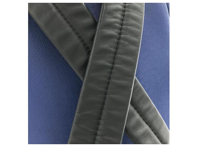 Zaino Louis Vuitton Taiga Discovery Blu - vista 6