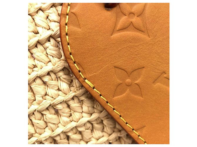Tote Louis Vuitton Summer Shopper MM Beige - vue 4