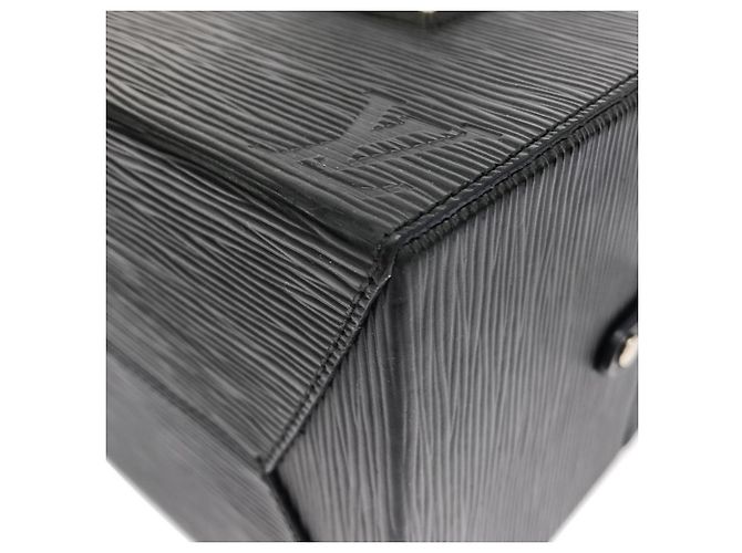 Borsa Louis Vuitton Epi Bleeker Box Nero - vista 3
