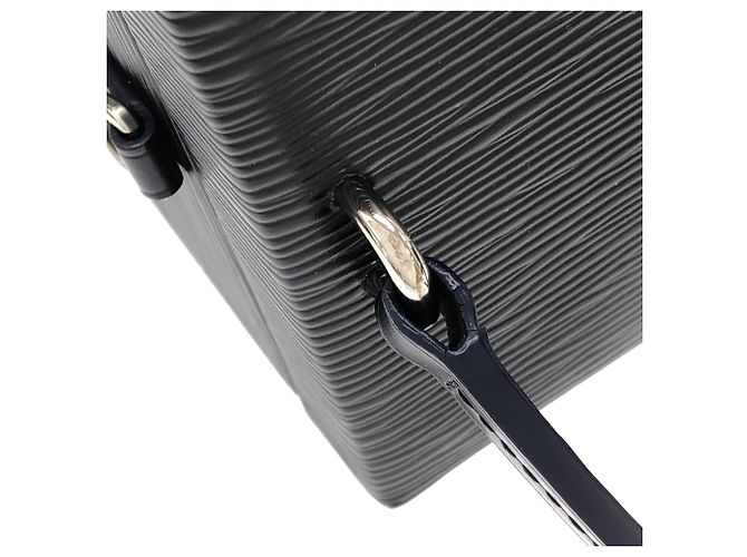 Borsa Louis Vuitton Epi Bleeker Box Nero - vista 6