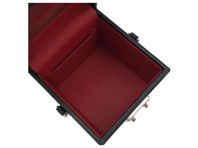 Borsa Louis Vuitton Epi Bleeker Box Nero - vista 7