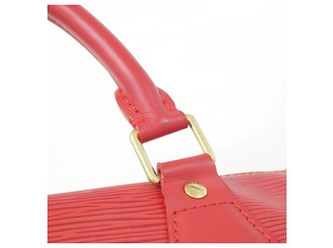 Speedy Borsa Boston Epi Louis Vuitton Rosso - vista 7