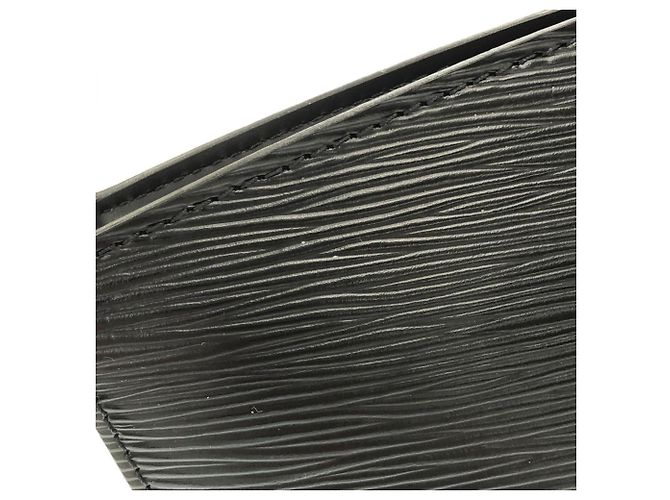 Borsa Louis Vuitton Epi Saint Jacques Nero - vista 6