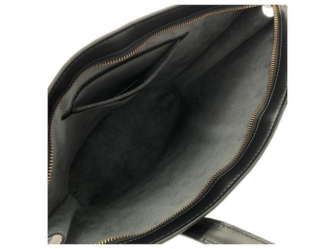 Borsa Louis Vuitton Epi Saint Jacques Nero - vista 8