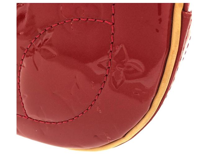 Borsa Louis Vuitton Vernis Summit Drive Rosso - vista 7