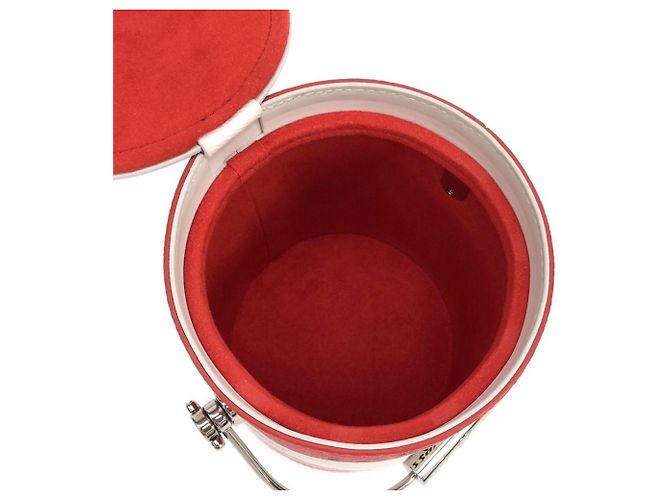 Borsa Louis Vuitton LV Paint Can Rosso - vista 9