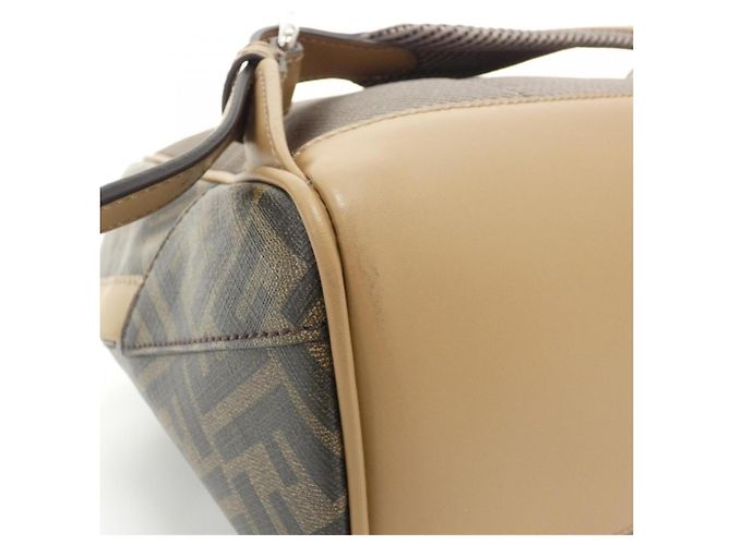 Fendi Chiode Kleiner Rucksack Sand - Ansicht 3