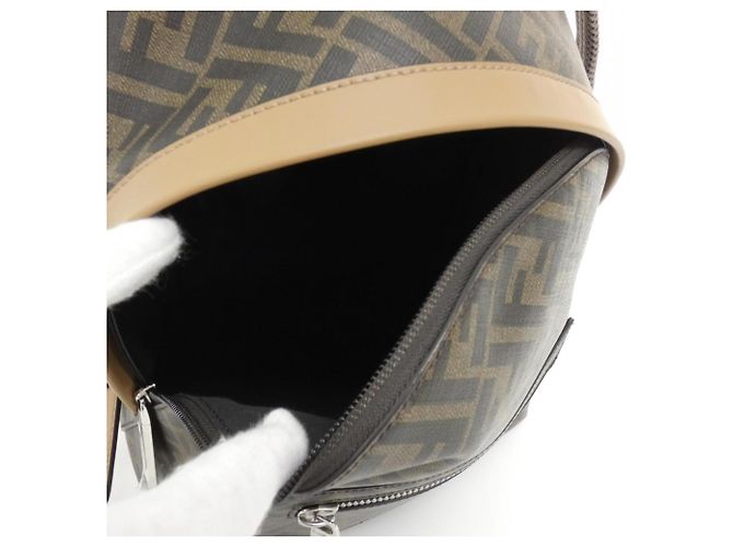 Fendi Chiode Kleiner Rucksack Sand - Ansicht 6