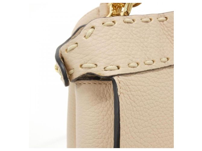 Borsa Fendi SELLERIA Peekaboo Mini Rosa - vista 4