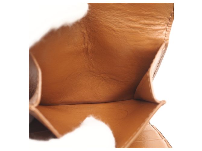 Céline CELINE Triomphe Canvas Kleine Klappbörse Braun - Ansicht 19
