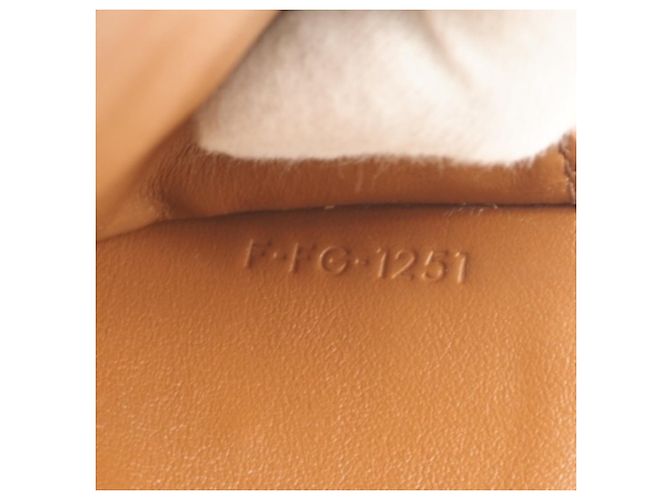 Céline CELINE Triomphe Canvas Kleine Klappbörse Braun - Ansicht 21