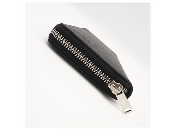Céline Celine Long Black Grain Calf Leather Wallet - view 6