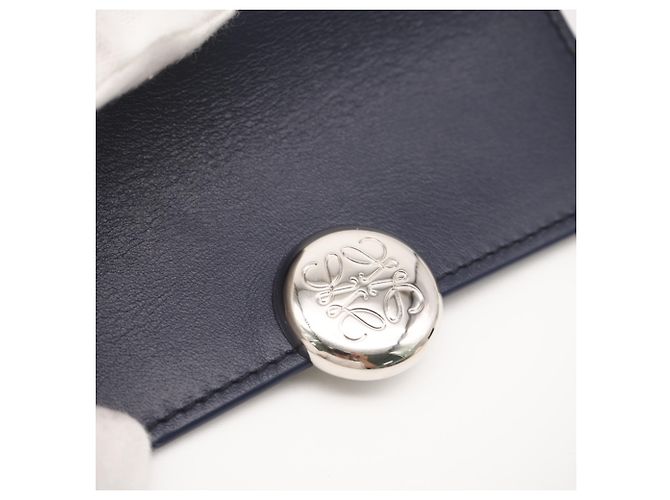 Loewe Tri-Fold Wallet in Navy Navy blue - view 16