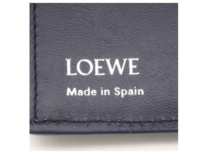 Loewe Tri-Fold Wallet in Navy Navy blue - view 17