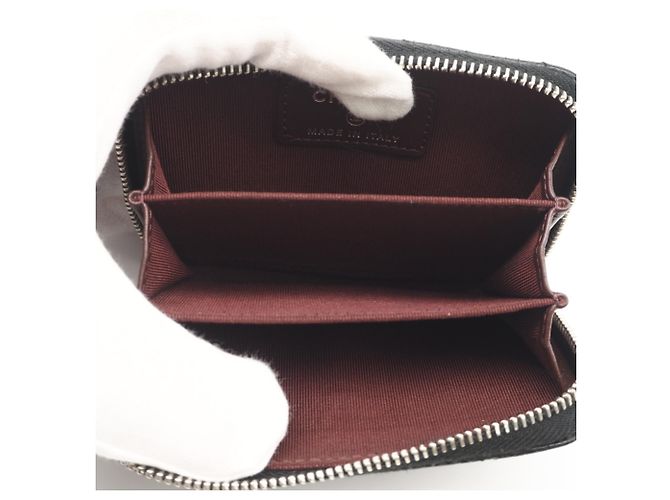 Monedero con cremallera Chanel Caviar Skin Classic Negro - vista 10