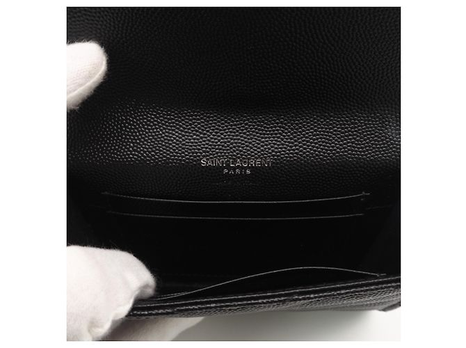 Cartera sobre Cassandra Small de Saint Laurent Negro - vista 16
