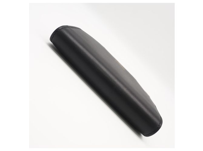 Balenciaga Smooth Calf Leather Tri-fold Wallet Black - view 9