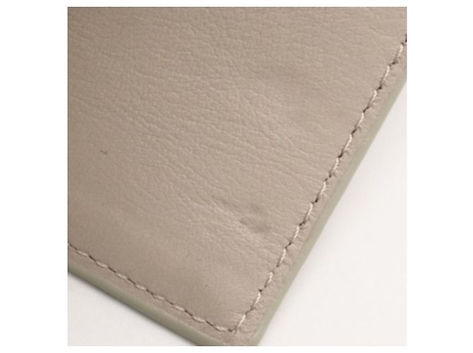 Loewe Pebble Grain Calf Anagram Key Case Beige - view 12