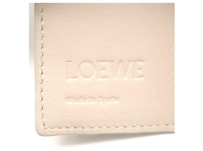 Loewe Pebble Grain Calf Anagram Key Case Beige - view 14