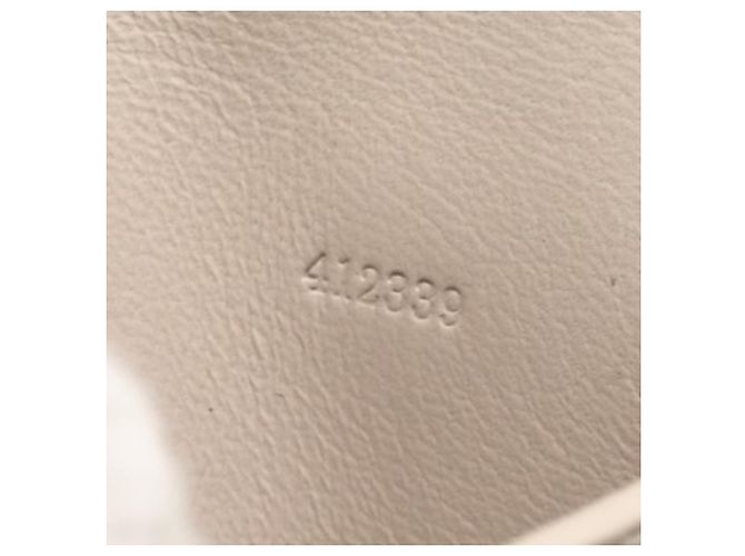 Loewe Pebble Grain Calf Anagram Key Case Beige - view 15