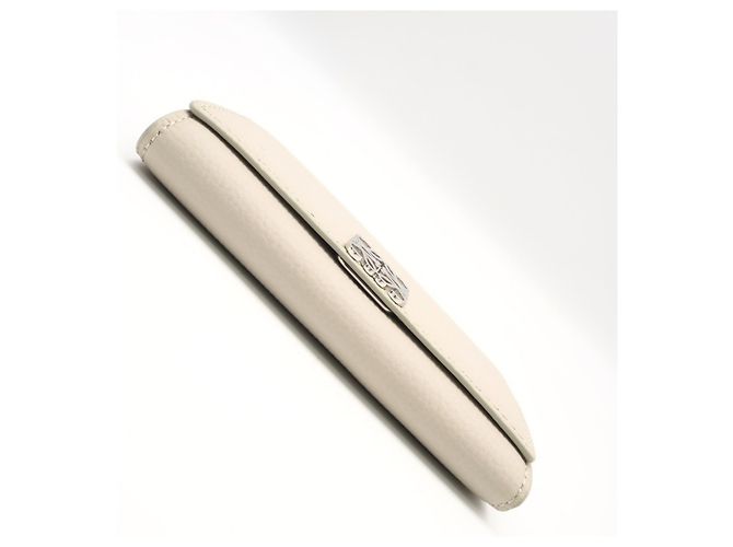 Loewe Pebble Grain Calf Anagram Key Case Beige - view 7