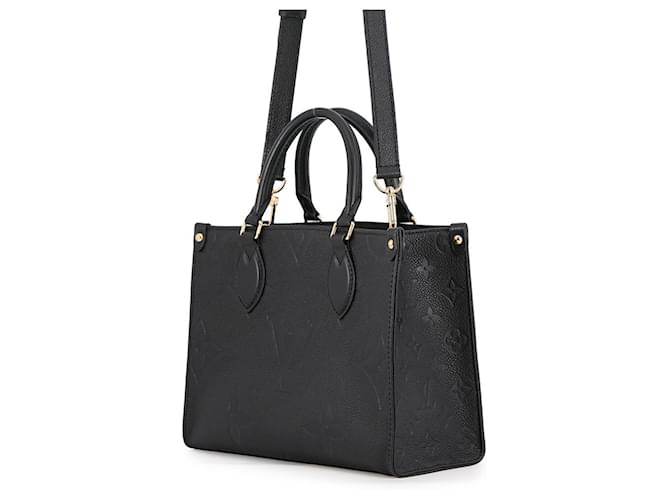 Borsa Louis Vuitton Monogram Empreinte OnTheGo PM Nero - vista 2