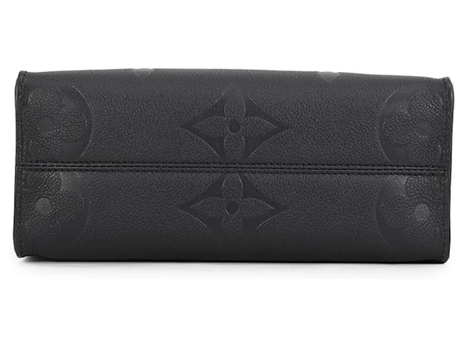 Borsa Louis Vuitton Monogram Empreinte OnTheGo PM Nero - vista 3