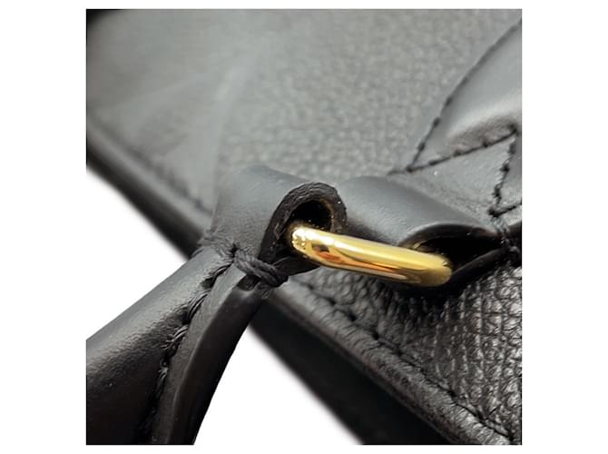 Borsa Louis Vuitton Monogram Empreinte OnTheGo PM Nero - vista 9
