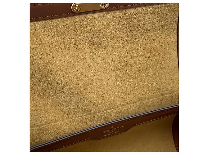 Bolso de hombro baúl Louis Vuitton Monogram Papillon Castaño - vista 10
