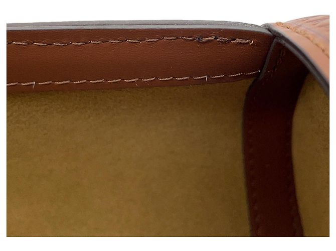 Bolso de hombro baúl Louis Vuitton Monogram Papillon Castaño - vista 11