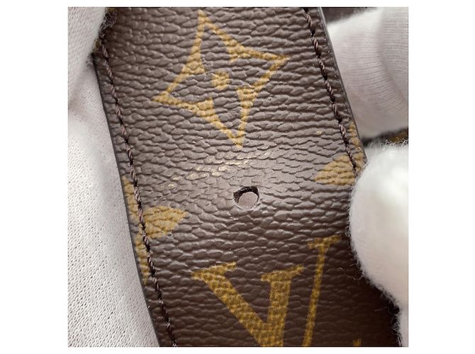 Bolso de hombro baúl Louis Vuitton Monogram Papillon Castaño - vista 15