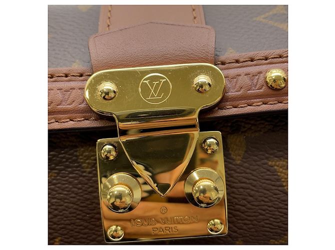 Bolso de hombro baúl Louis Vuitton Monogram Papillon Castaño - vista 9