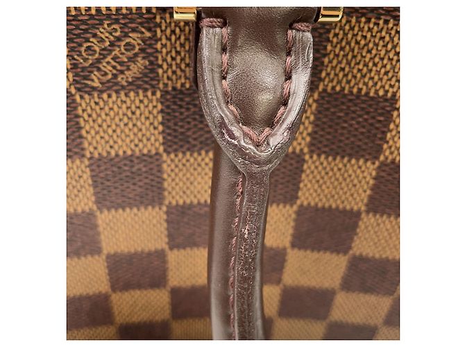 Borsa Louis Vuitton Damier Ebene Venice PM Rosso - vista 11