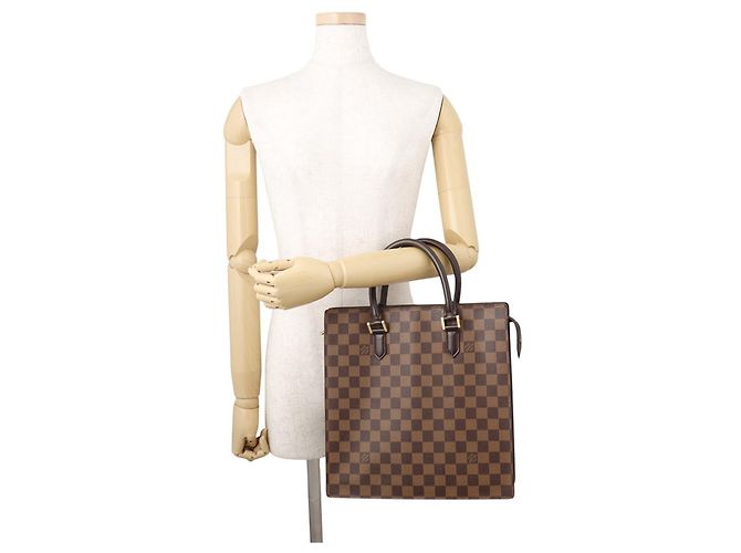 Borsa Louis Vuitton Damier Ebene Venice PM Rosso - vista 4