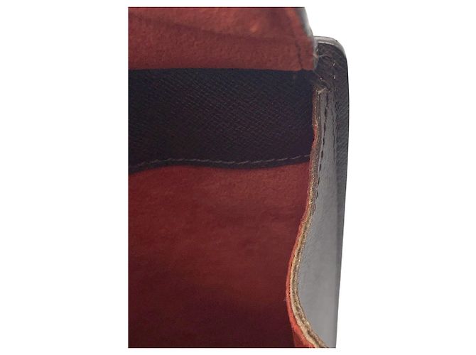 Borsa Louis Vuitton Damier Ebene Venice PM Rosso - vista 8
