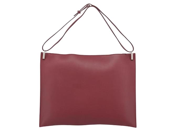 Céline Celine Fortune Cookie Convertible Leather Bordò - vista 2