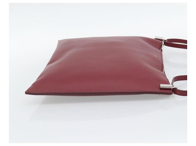 Céline Celine Fortune Cookie Convertible Leather Bordò - vista 4