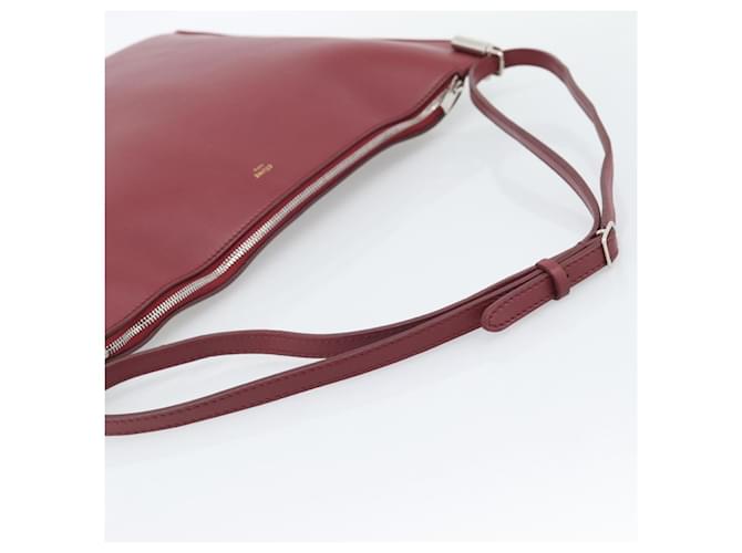 Céline Celine Fortune Cookie Convertible Leather Bordò - vista 6