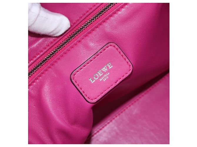 Loewe Amazona Leather 36 Rosa - vista 7
