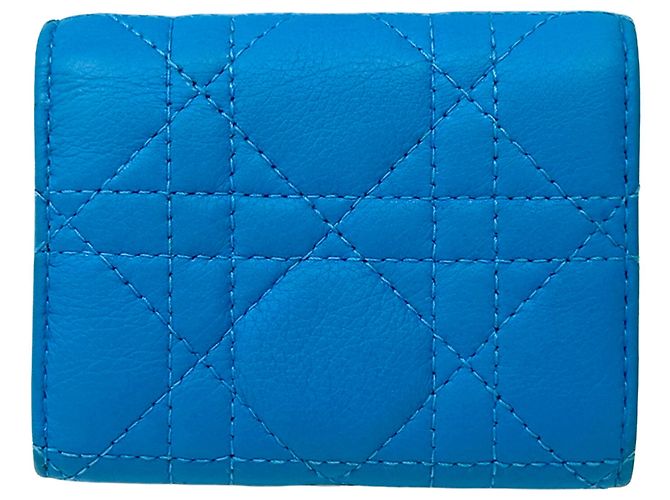 Cartera Caro para mujer Christian Dior Azul - vista 2