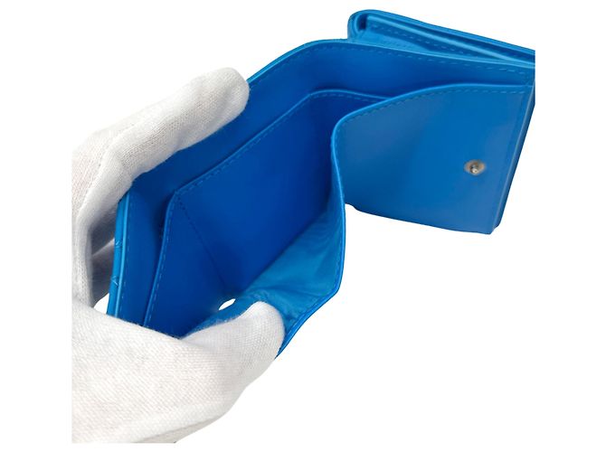 Cartera Caro para mujer Christian Dior Azul - vista 4
