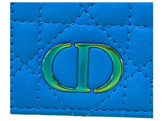 Cartera Caro para mujer Christian Dior Azul - vista 8