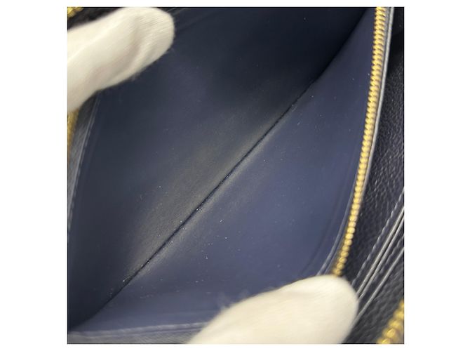 Louis Vuitton Monogram Empreinte Long Wallet Rot Marineblau Monogramm - Ansicht 10