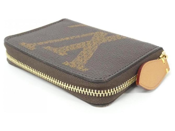 Monedero Zippy Monogram Giant Louis Vuitton Castaño - vista 3