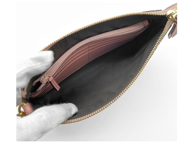 Mini borsa a tracolla con catena Gucci Rosa - vista 10